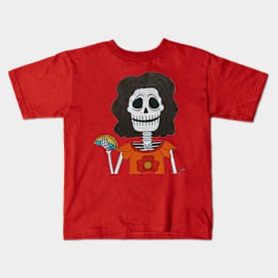 Lively Bones Taco Love Kids T-Shirt